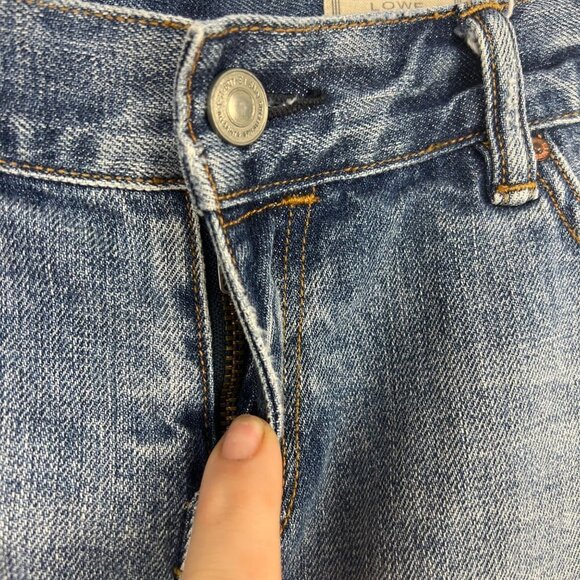 ALLSAINTS Lowe Low Rise Hot Pant Jean Shorts, Size 30 - Picture 2 of 6